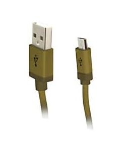 Duracell(R) Micro-USB Sync Charge Cable, 10in, Gold