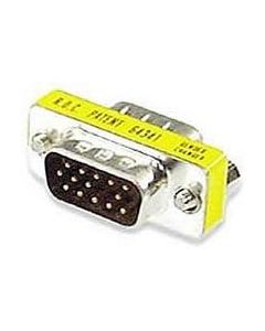 VGA Gender Changer HD15, M/M Thin