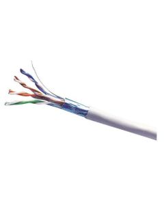 SATMAXIMUM Cat5e FTP 1000ft Shielded Solid Cable Ethernet Network 24AWG Bulk Wire Grey