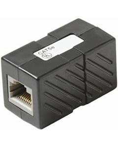 Steren 310-039BK Cat-5E In-Line Coupler (Black)