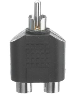 CableWholesale RCA Splitter/Adapter, RCA Male to Dual RCA Female