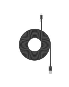 mophie Fast Charge USB-A Cable with Lightning Connector - 3M Cable - Black