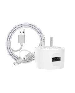 Dexpt 5FT 2 in 1 Charger Cord Fit for Beats Headphones, Fit Pro, Studio Buds, Flex Wireless Headphones Solo 3, Studio 3 Earbuds Charging Cable