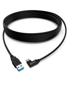 ZEEXUS USB-A to USB-C Cable 16 Feet - Fast Charging, High Speed, Stable Data Transfer - Compatible with Any USB-C Port Device