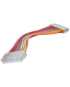 StarTech.com 8in 24 Pin ATX 2.01 Power Extension Cable - Power extension cable - 24 pin ATX (M) to 24 pin ATX (F) - 7.9 in - ATX24POWEXT